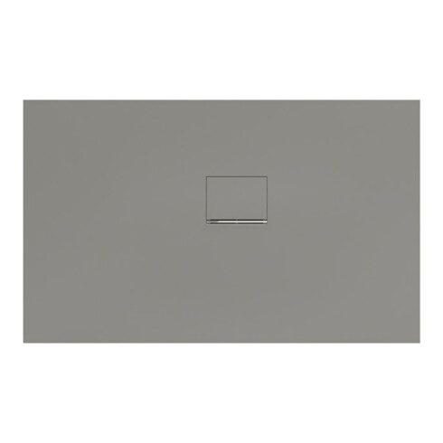 V&B Duschwanne Squaro Infinity 130x80x4cm, gr, Eck-Einbau re gegen Wand