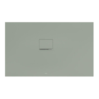 V&B Duschwanne Squaro Infinity 130x80x4cm, morn. g., Eck-Einbau l gg Wa