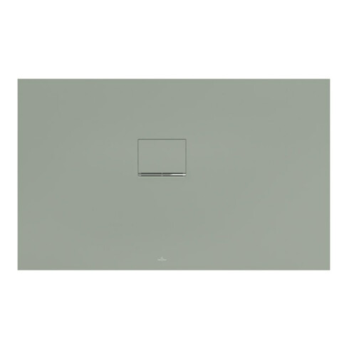 V&B Duschwanne Squaro Infinity 130x80x4cm, morn. g., Eck-Einbau l gg Wa