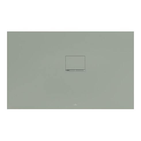 V&B Duschwanne Squaro Infinity 130x80x4cm, morn. g., Eck-Einbau r gg Wa