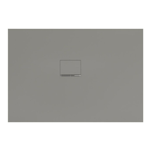 V&B Duschwanne Squaro Infinity 130x90x4cm, gr, Eck-Einbau li gegen Wand