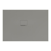 V&B Duschwanne Squaro Infinity 130x90x4cm, gr, Eck-Einbau li gegen Wand