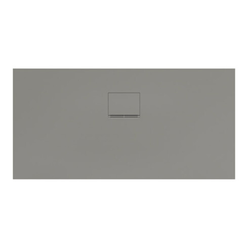 V&B Duschwanne Squaro Infinity 140x70x4cm, gr, Uni., lg. S. geschnitten