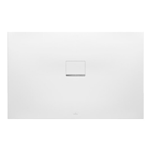 V&B Duschwanne Squaro Infinity 140x70x4cm, st wh., Uni., lg. S. geschn.