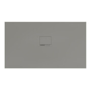 V&B Duschwanne Squaro Infinity 140x80x4cm, grau, universal einbaubar