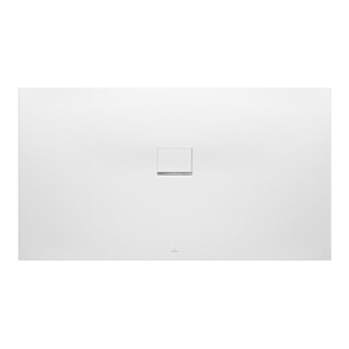 V&B Duschwanne Squaro Infinity 140x80x4cm, st. wh., universal einbaubar