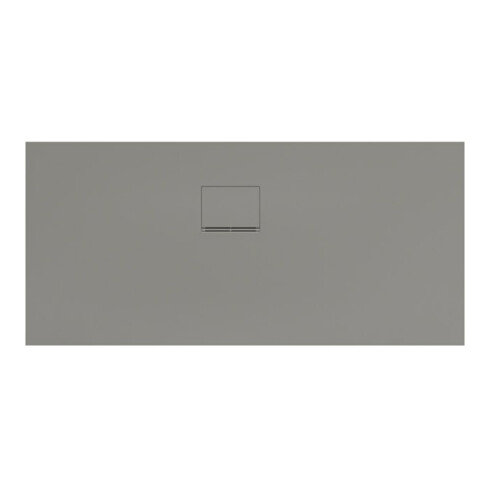 V&B Duschwanne Squaro Infinity 150x70x4cm, gr, Eck-Einbau li gegen Wand