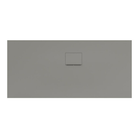 V&B Duschwanne Squaro Infinity 150x70x4cm, gr, Eck-Einbau re gegen Wand