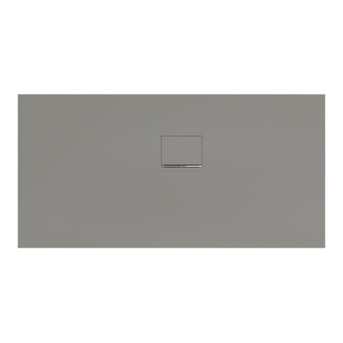 V&B Duschwanne Squaro Infinity 150x75x4cm, gr, Eck-Einbau re gegen Wand