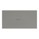 V&B Duschwanne Squaro Infinity 150x80x4cm, gris, angle encastré gauche contre mur-1