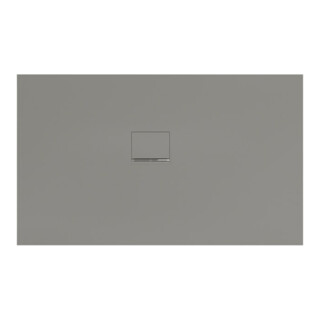 V&B Duschwanne Squaro Infinity 150x90x4cm, gr, Eck-Einbau li gegen Wand
