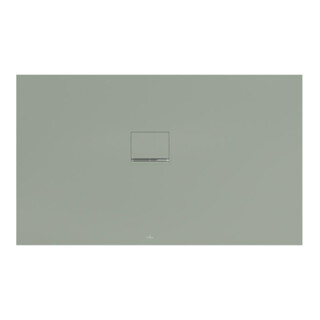 V&B Duschwanne Squaro Infinity 150x90x4cm, morn. g., Eck-Einbau l gg Wa