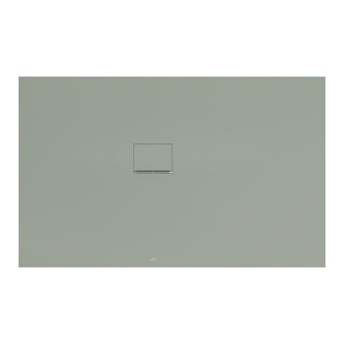 V&B Duschwanne Squaro Infinity 160x100cm, morn. g., Eck-Einbau li gg Wa