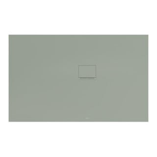 V&B Duschwanne Squaro Infinity 160x100cm, morn. g., Eck-Einbau re gg Wa