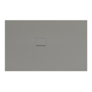 V&B Duschwanne Squaro Infinity 160x100x4cm, gr, Eck-Einbau li gg Wand