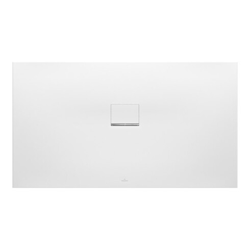 V&B Duschwanne Squaro Infinity 160x70x4cm, anthr., Uni., lg. S. geschn.