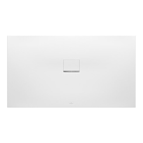 V&B Duschwanne Squaro Infinity 160x70x4cm, st wh., Uni., lg. S. geschn.