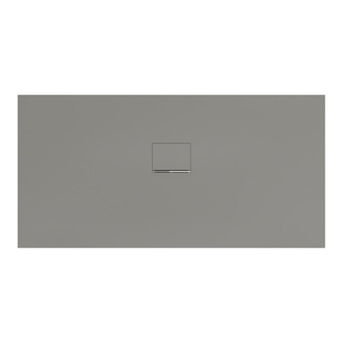 V&B Duschwanne Squaro Infinity 160x80x4cm, grau, universal einbaubar
