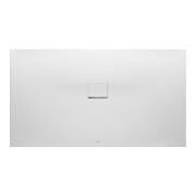 V&B Duschwanne Squaro Infinity 170x100cm, almond, Eck-Einbau re gg Wand