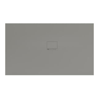 V&B Duschwanne Squaro Infinity 170x100x4cm, gr, Eck-Einbau re gg Wand