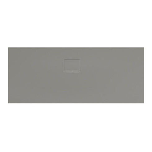 V&B Duschwanne Squaro Infinity 170x70x4cm, gr, Eck-Einbau li gegen Wand