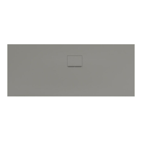 V&B Duschwanne Squaro Infinity 170x70x4cm, gr, Eck-Einbau re gegen Wand