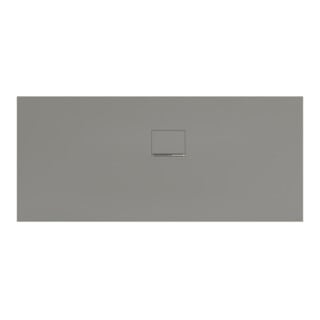 V&B Duschwanne Squaro Infinity 170x75x4cm, gr, Eck-Einbau re gegen Wand