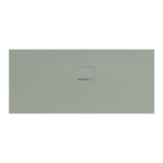 V&B Duschwanne Squaro Infinity 170x75x4cm, gris mat, installation d'angle droite contre mur