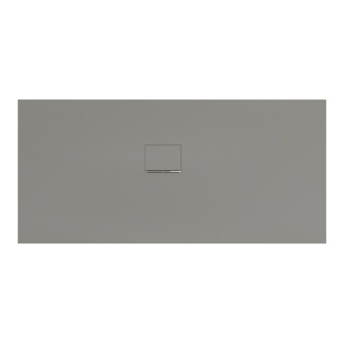 V&B Duschwanne Squaro Infinity 170x80x4cm, gr, Eck-Einbau li gegen Wand