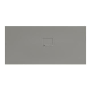 V&B Duschwanne Squaro Infinity 170x80x4cm, gr, Eck-Einbau re gegen Wand