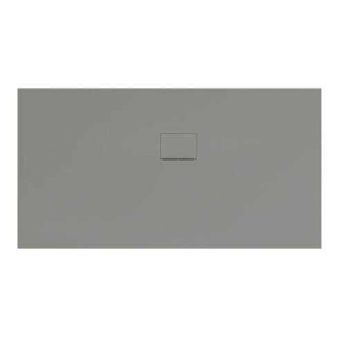 V&B Duschwanne Squaro Infinity 170x90x4cm, gr, Eck-Einbau re gegen Wand