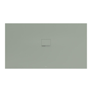 V&B Duschwanne Squaro Infinity 180x100cm, morn. gre., Uni. einbaubar