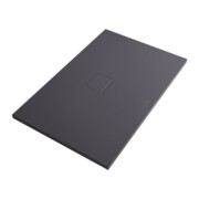 V&B Duschwanne Squaro Infinity 180x100x4cm, anthr., universal einbaubar