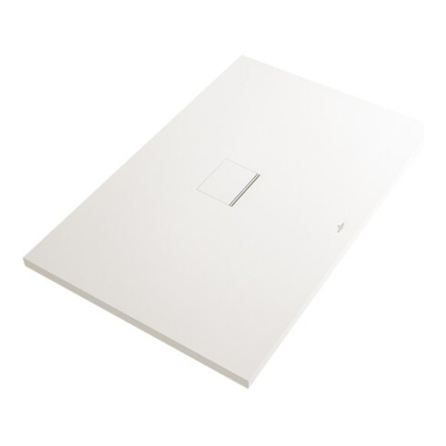 V&B Duschwanne Squaro Infinity 180x100x4cm, st. wh., Uni. einbaubar