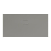 V&B Duschwanne Squaro Infinity 180x90x4cm, gris, uni., coupe longue S.