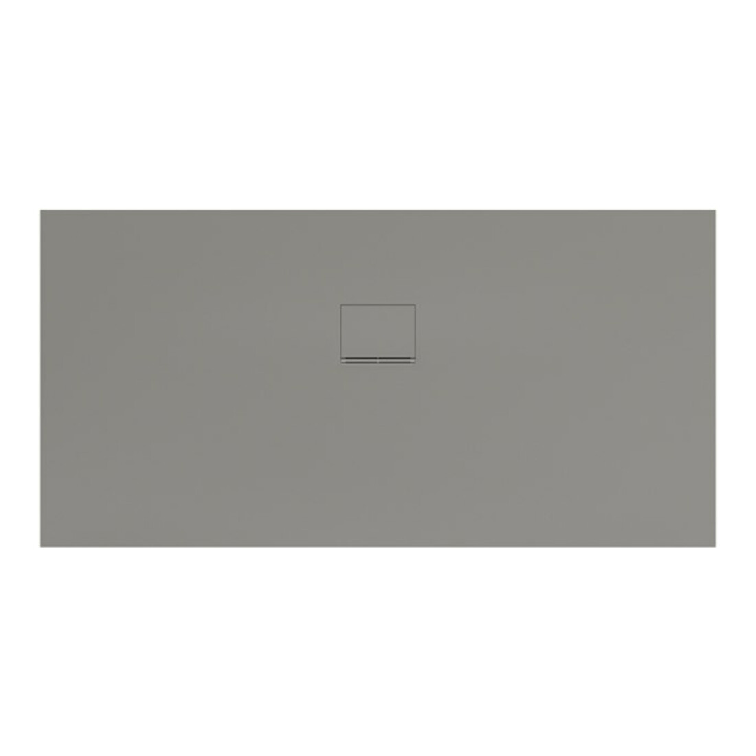 V&B Duschwanne Squaro Infinity 180x90x4cm, gris, uni., coupe longue S.