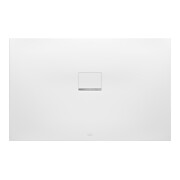 V&B Duschwanne Squaro Infinity 80x70x4cm, Alm., Eck-Einbau re gg Wand