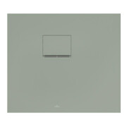 V&B Duschwanne Squaro Infinity 80x70x4cm, avec gorge, angle encastré gauche mur