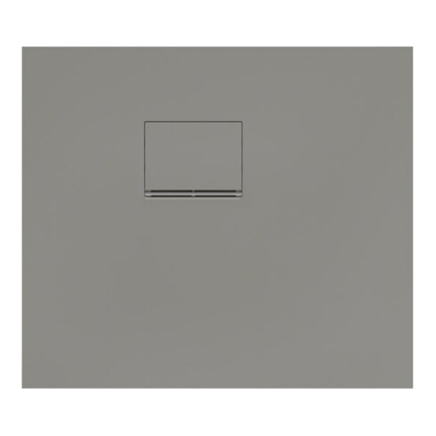 V&B Duschwanne Squaro Infinity 80x70x4cm, gr, Eck-Einbau li gegen Wand