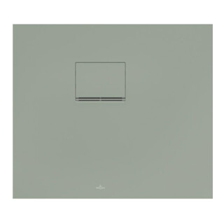V&B Duschwanne Squaro Infinity 80x70x4cm, m gre., Eck-Einbau li gg Wand