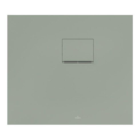 V&B Duschwanne Squaro Infinity 80x70x4cm, m gre., Eck-Einbau re gg Wand