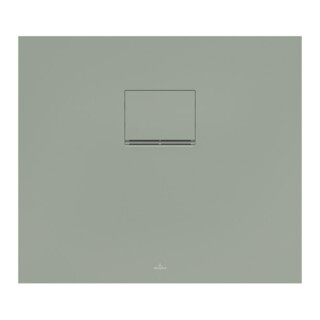 V&B Duschwanne Squaro Infinity 80x70x4cm, morn. gre., f fläche Install.