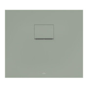 V&B Duschwanne Squaro Infinity 80x70x4cm, morn. gre., f fläche Install.