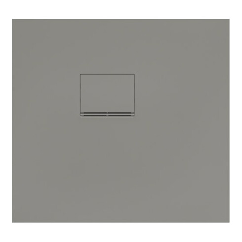 V&B Duschwanne Squaro Infinity 80x75x4cm, gr, Eck-Einbau li gegen Wand
