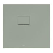 V&B Duschwanne Squaro Infinity 80x75x4cm, m gre., Eck-Einbau li gg Wand