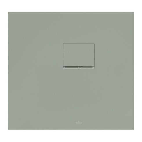 V&B Duschwanne Squaro Infinity 80x75x4cm, m gre., Eck-Einbau re gg Wand