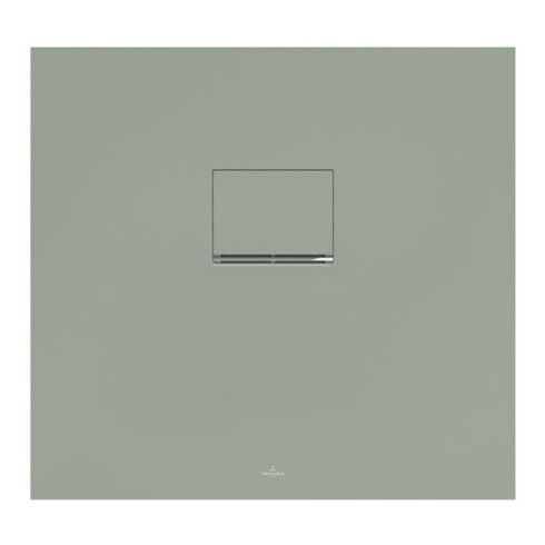 V&B Duschwanne Squaro Infinity 80x75x4cm, morn. gre., f fläche Install.