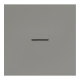 V&B Duschwanne Squaro Infinity 80x80x4cm, gr, f bündige Installation
