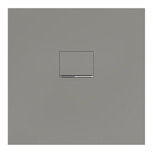 V&B Duschwanne Squaro Infinity 80x80x4cm, gr, f bündige Installation