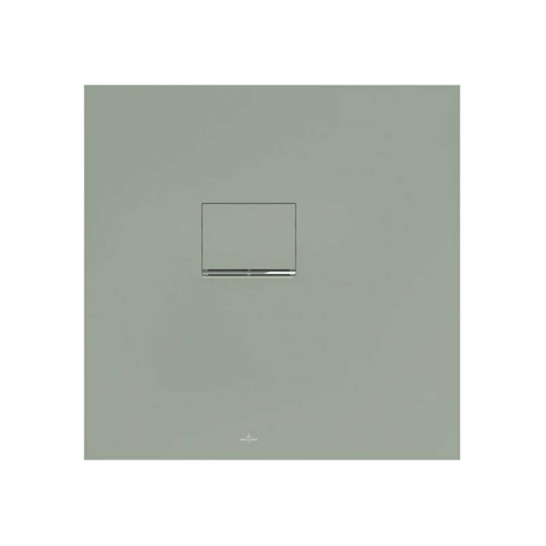 V&B Duschwanne Squaro Infinity 80x80x4cm, m gre., Eck-Einbau li gg Wand